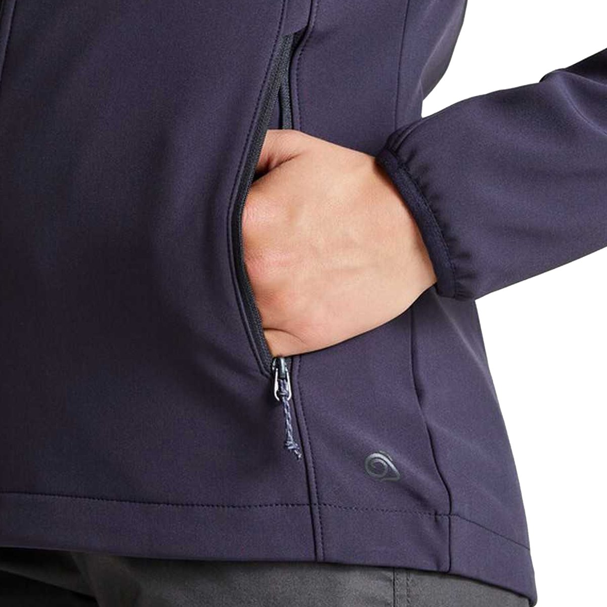 Veste softshell EXPERT BASECAMP bleu marine, CRAGHOPPERS