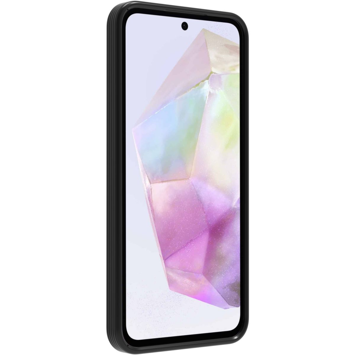 Coque Samsung A36 A56 - Noir couleur unique, ADEQWAT