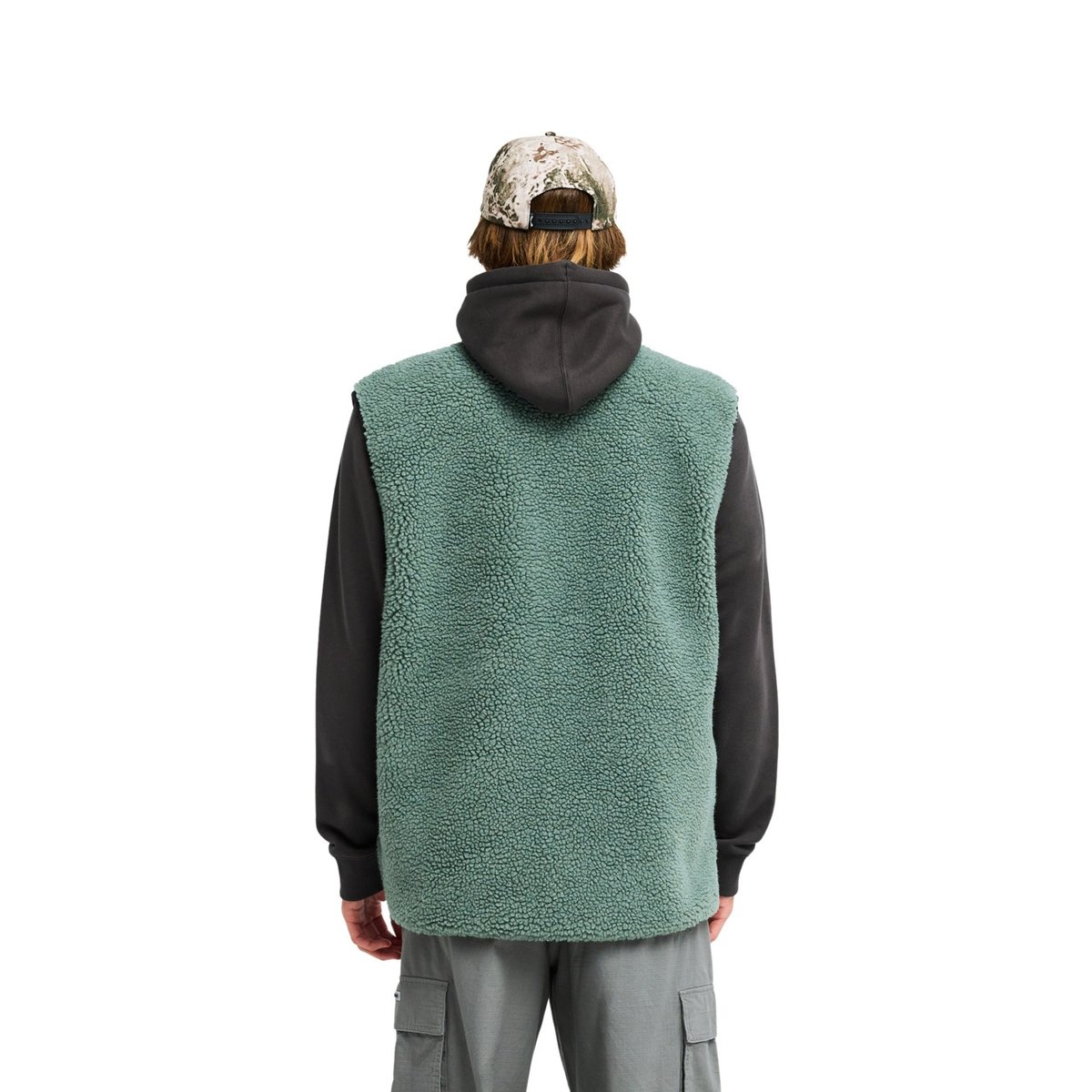 Veste sans manches en polaire CANYON TRAIL vert laurel wreath, BILLABONG