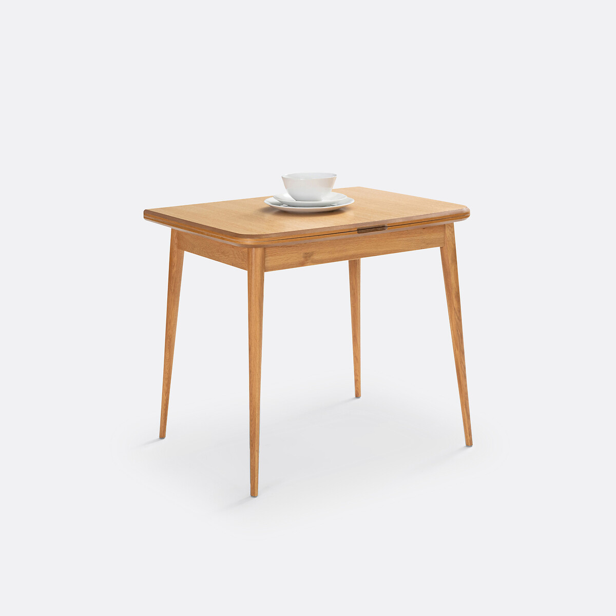 Aylin Extending Dining Table in Oak Veneer oak, LA REDOUTE INTERIEURS