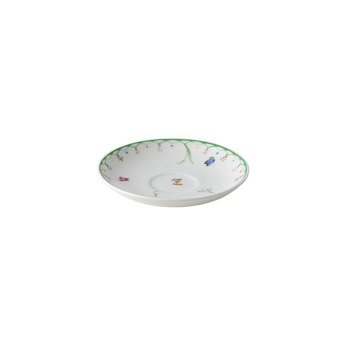 Soucoupe Tasse Moka COLOURFUL SPRING vert, VILLEROY & BOCH