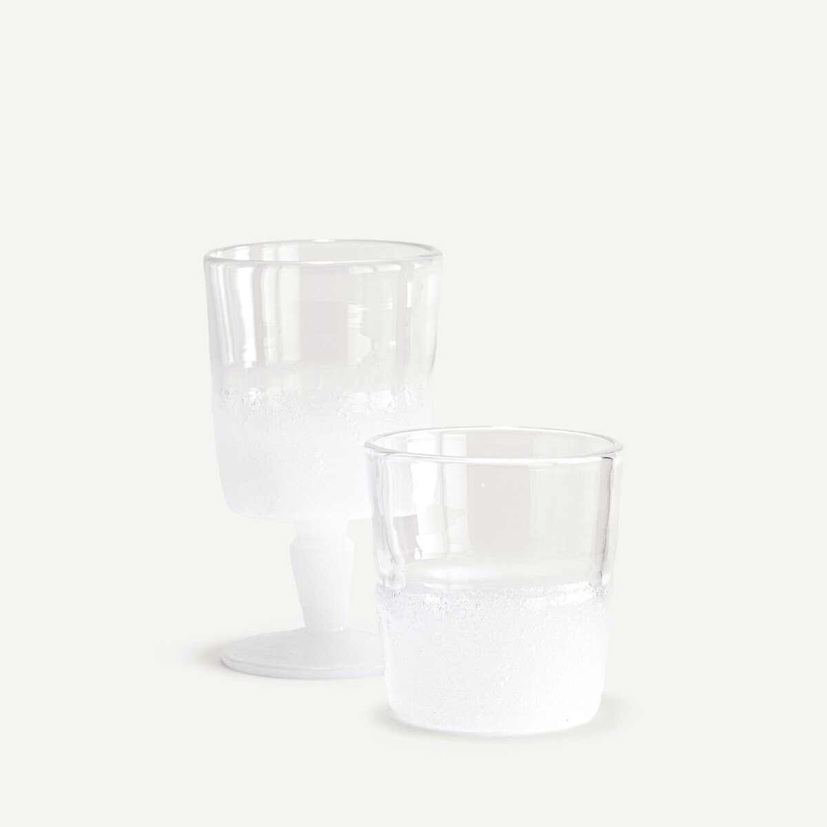 Set aus 6 Wassergläsern, Sila weiss, AM.PM