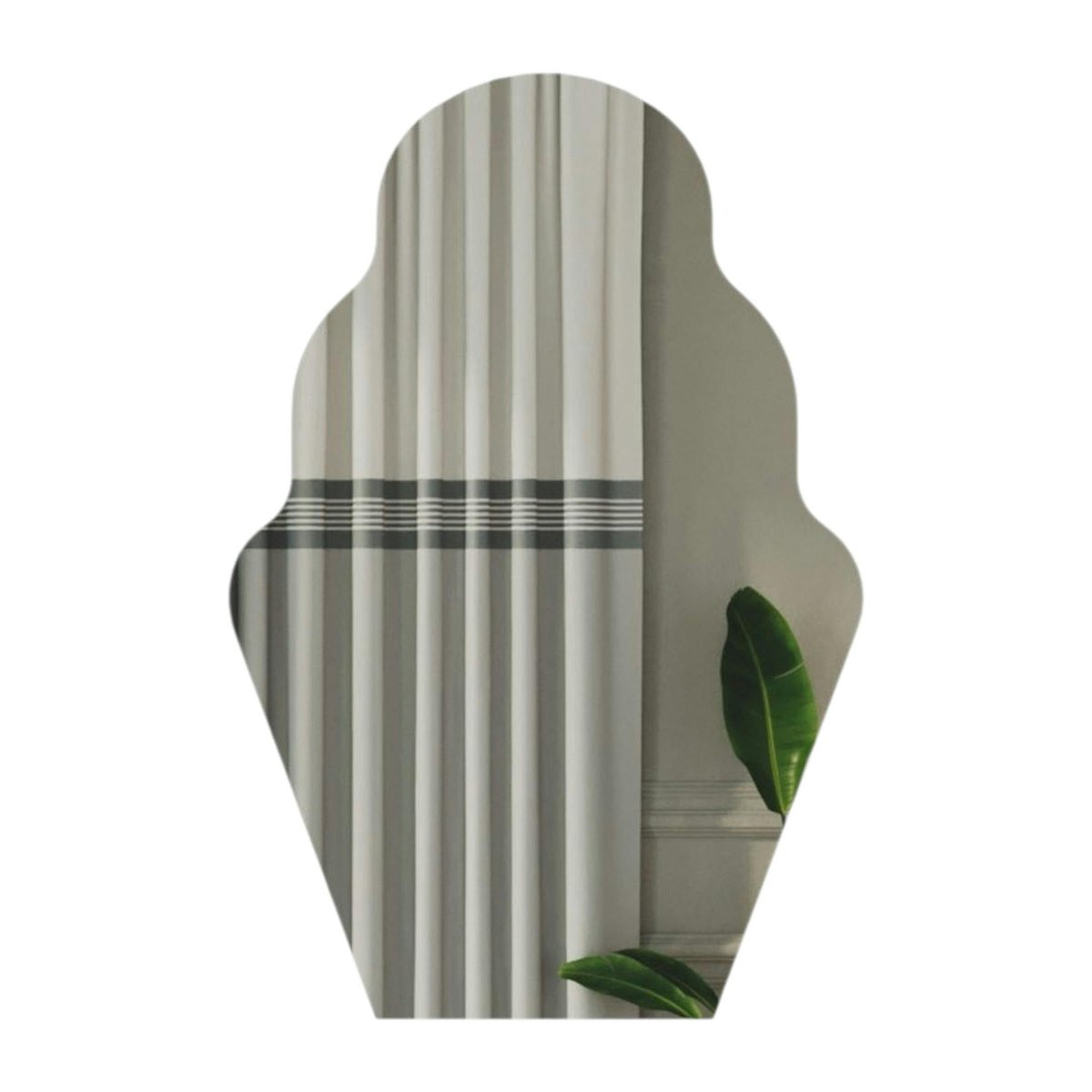 Miroir enfant mural - forme ludique cupcake 70 cm CODY noir, PIER IMPORT