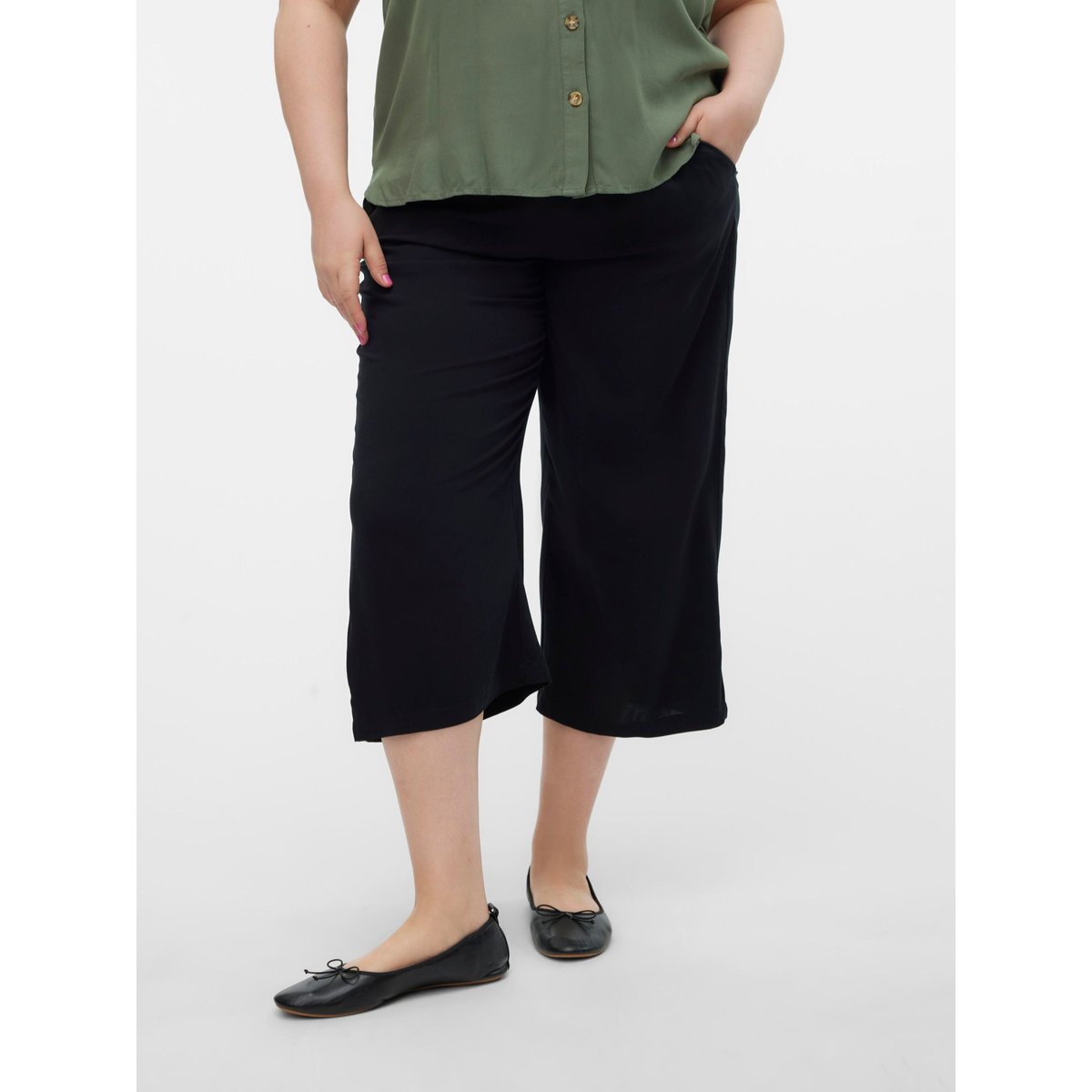 Jupe Culotte noire - black, VERO MODA