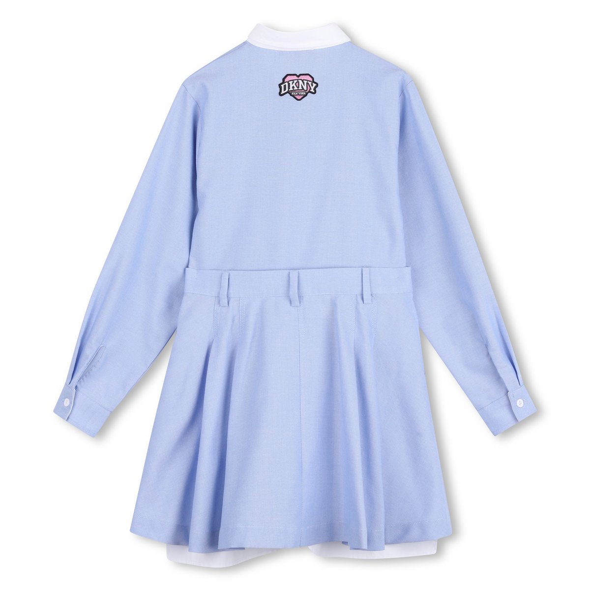 Robe manches longues bleu ciel, DKNY