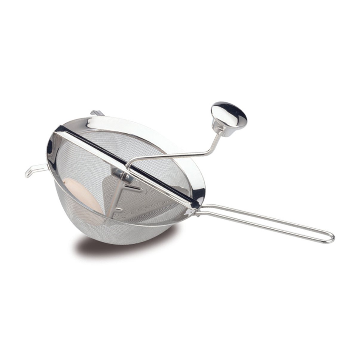 Moulin à coulis 20,5 cm inox argent / métallique, BAUMALU