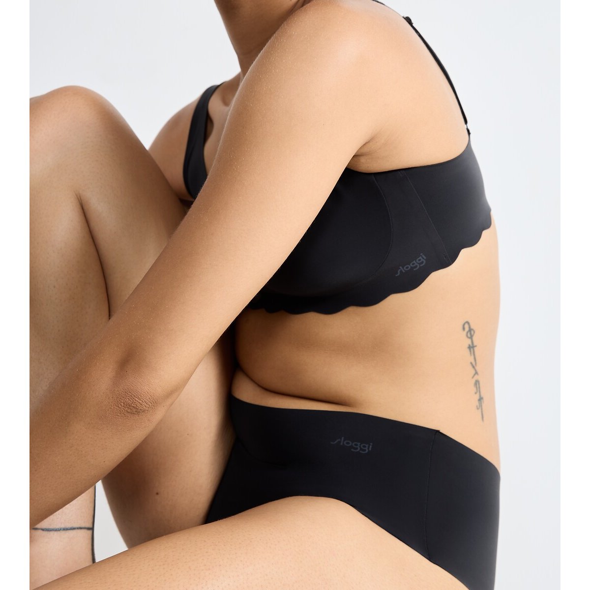 Pack of 2 Zero Microfibre 2.0 Bras black + black, SLOGGI