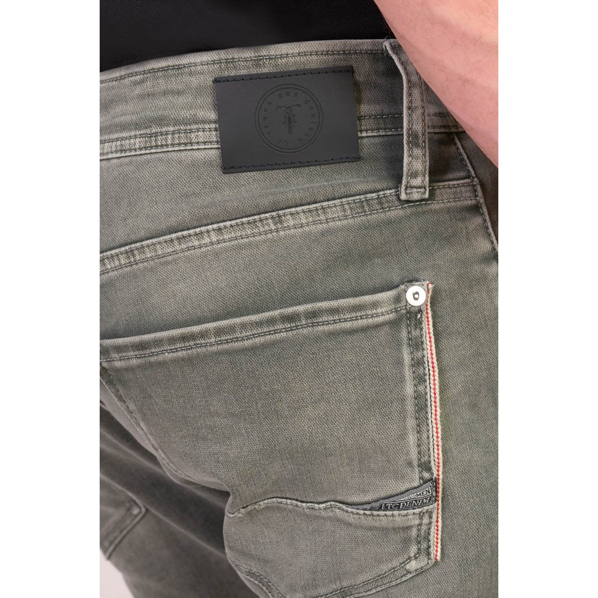 Jeans slim BLUE JOGG 700/11, longueur 34 grey / khaki, LE TEMPS DES CERISES