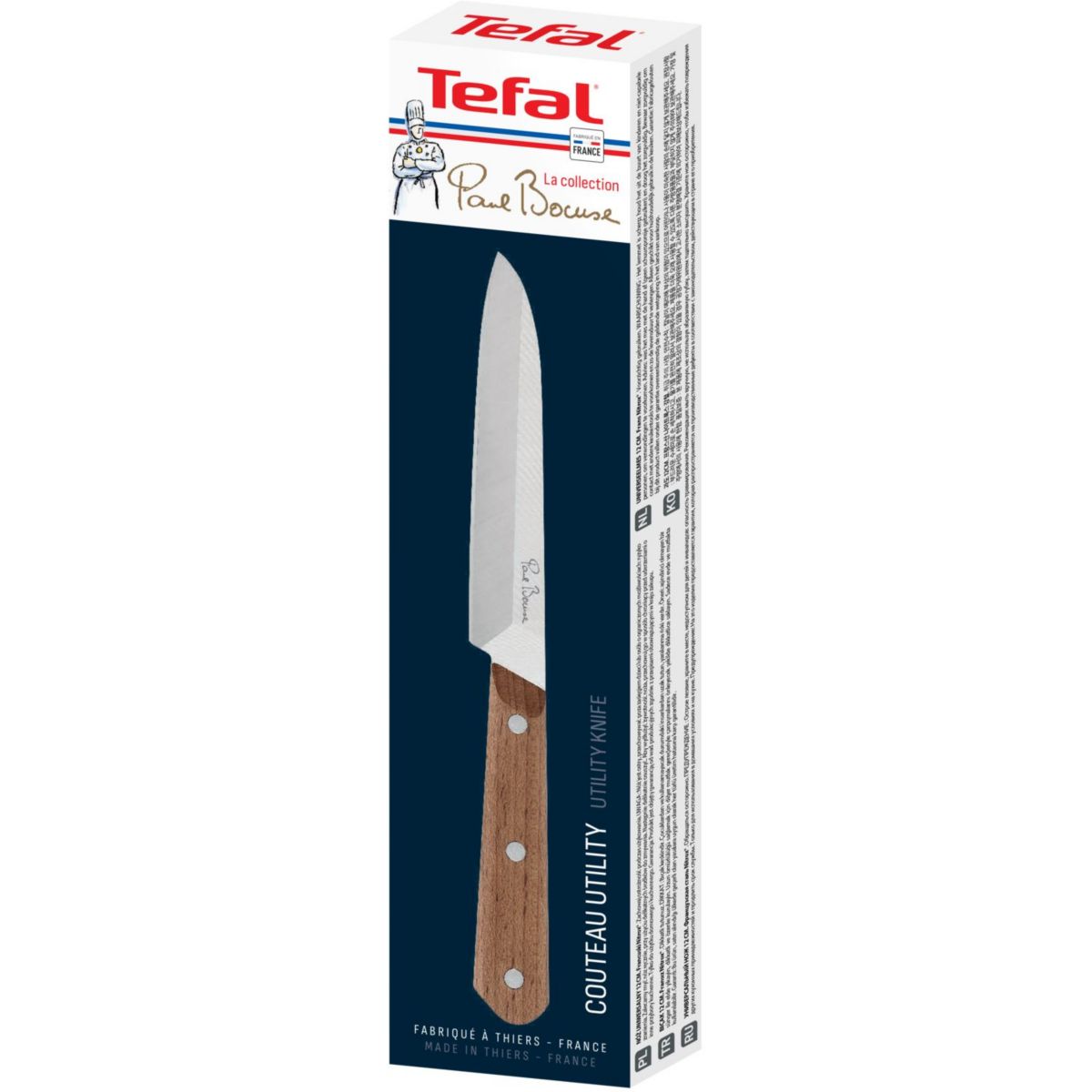 Couteau d'office 12cm Collection Paul Bocuse couleur unique, TEFAL