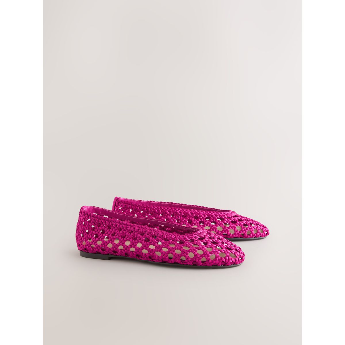 Ballerines en satin tissé forever comfort® rose, NEXT