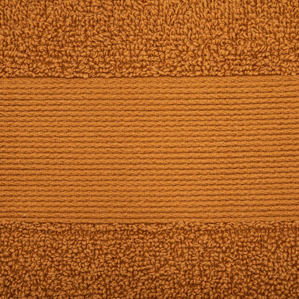 Drap de bain PRAIA marron cannelle, ATMOSPHERA