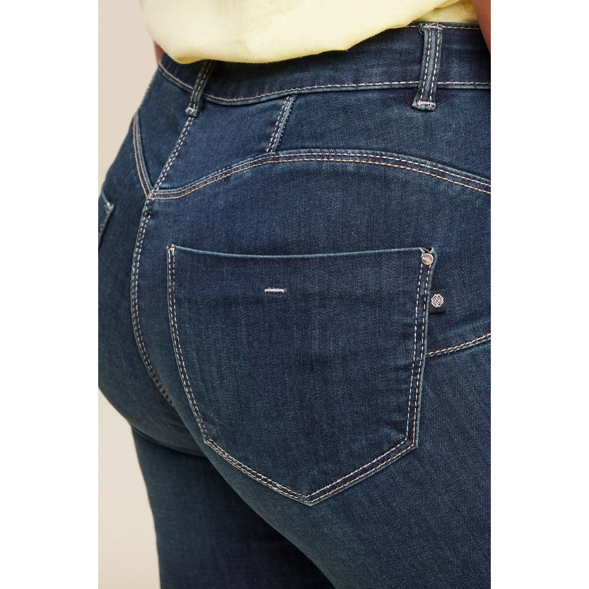 Jeans ajusté taille standard denim brut, BREAL