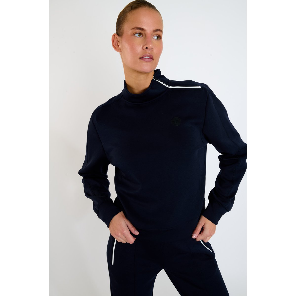 Sweatshirt Oscar - BROADVIEW bleu marine, BANANA MOON