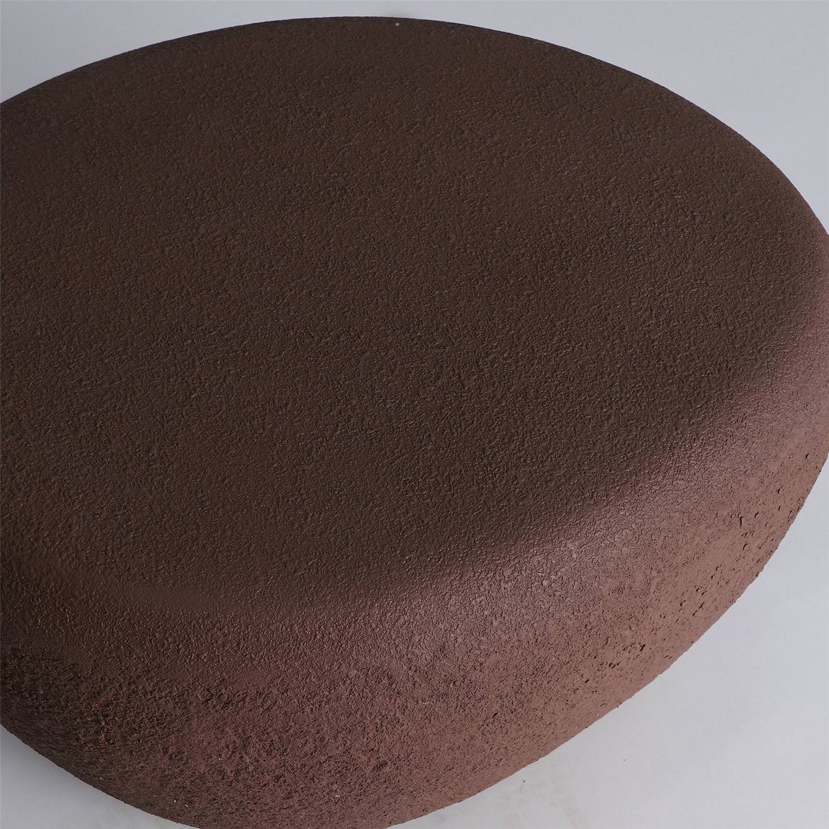 Table basse en béton armé, Style contemporain marron béton effet brut, RECOLLECTION