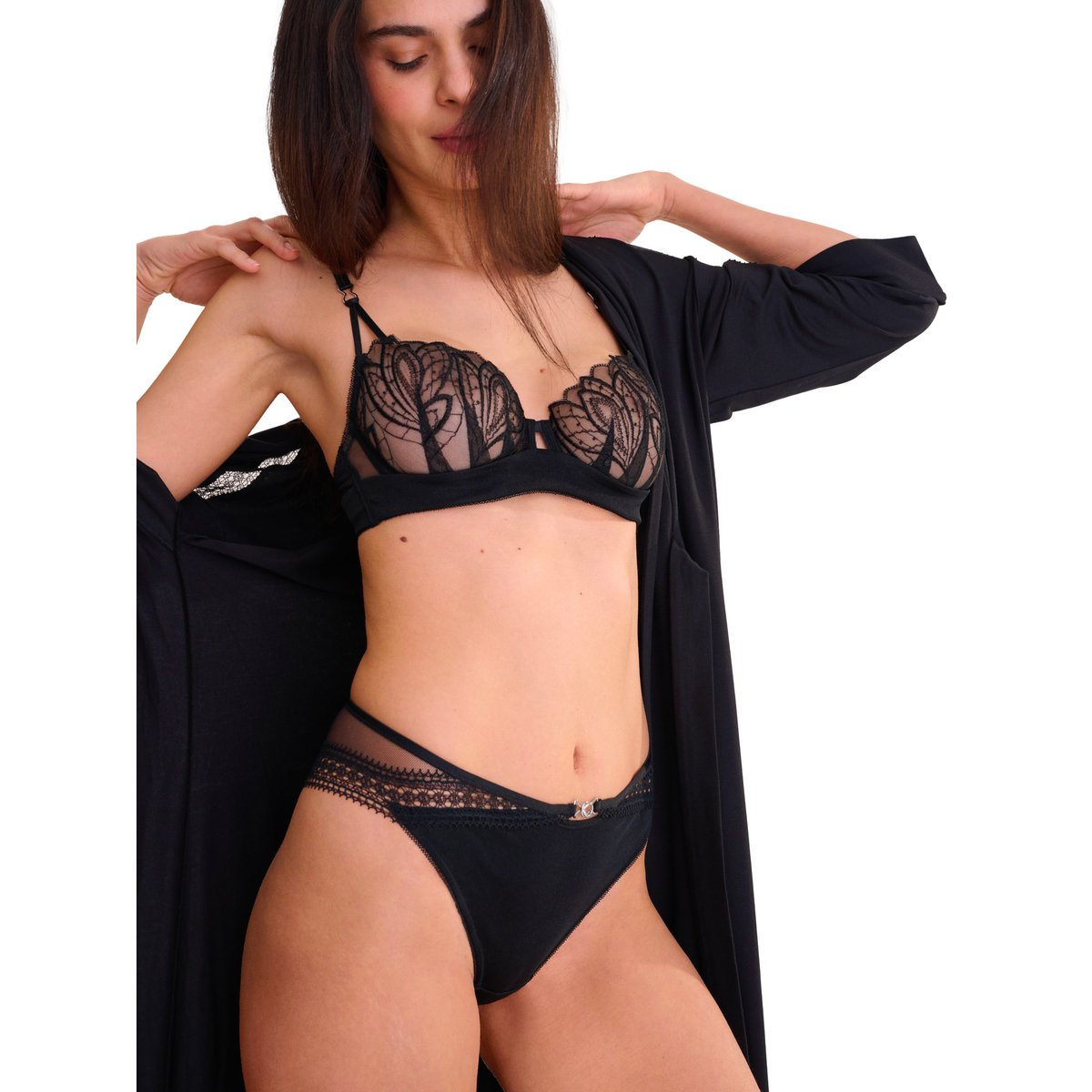 Soutien-gorge armaturé ADVENTURE noir, LISCA