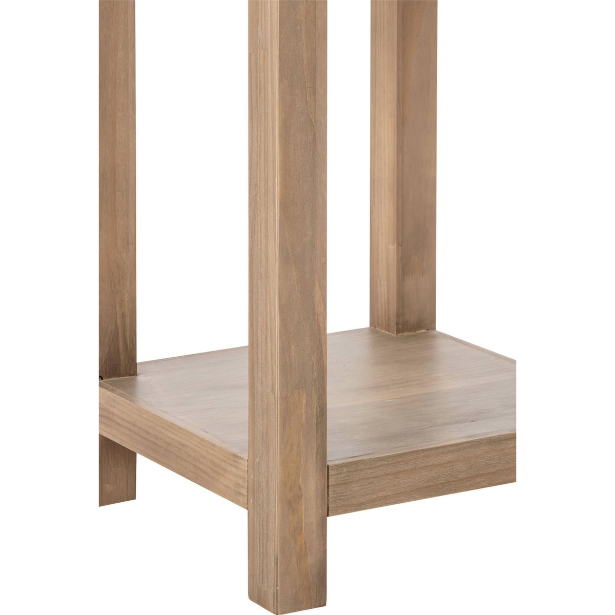 Table d'appoint en pin avec tiroir naturel, RECOLLECTION