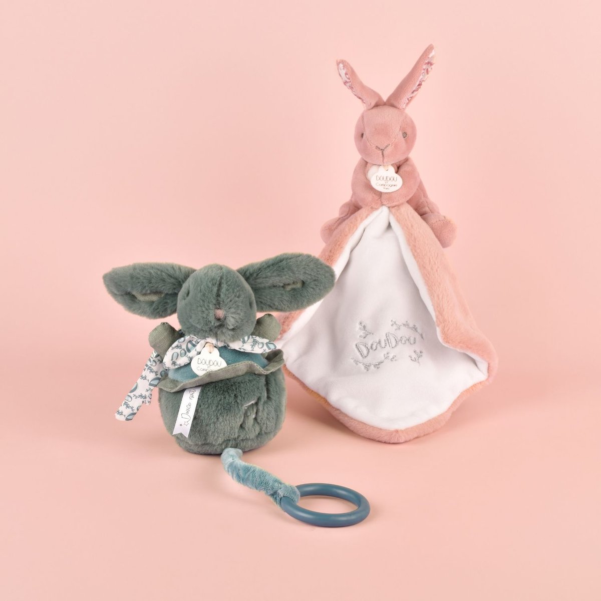 Lapin Doudou rose, DOUDOU ET COMPAGNIE