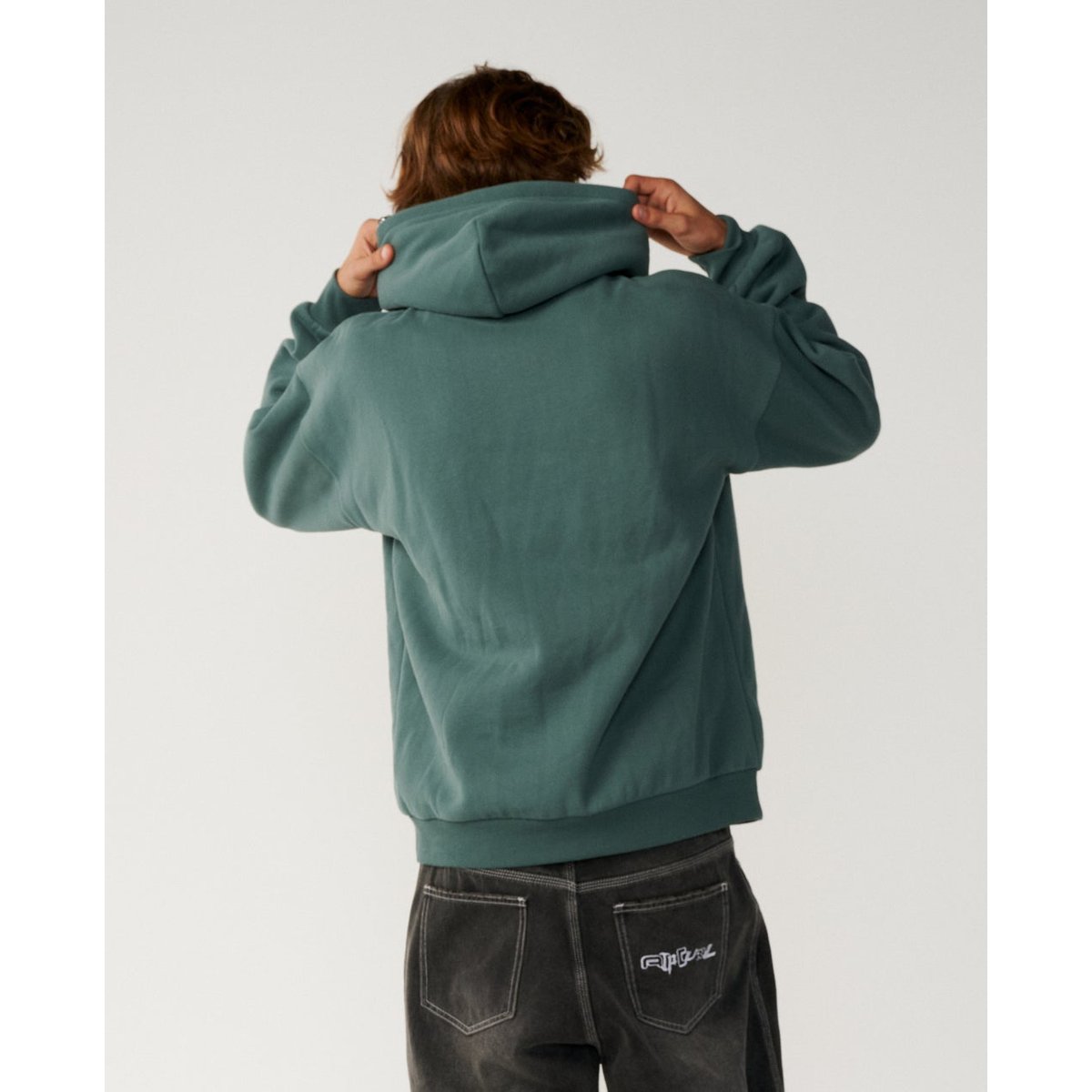 Sweat à capuche DISORDER muted green, RIP CURL