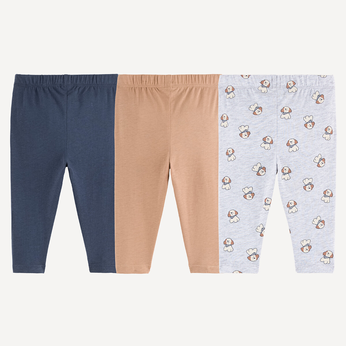 Lot de 3 leggings assortis, LA REDOUTE COLLECTIONS