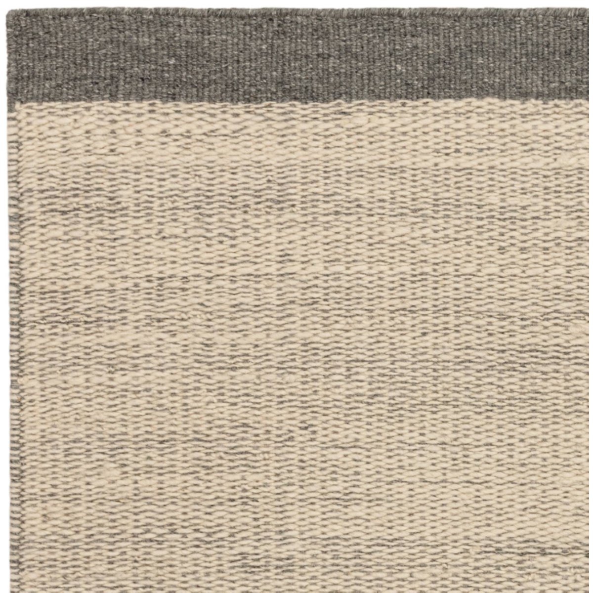 Tapis de salon moderne pure laine MALI gris, NOVATREND