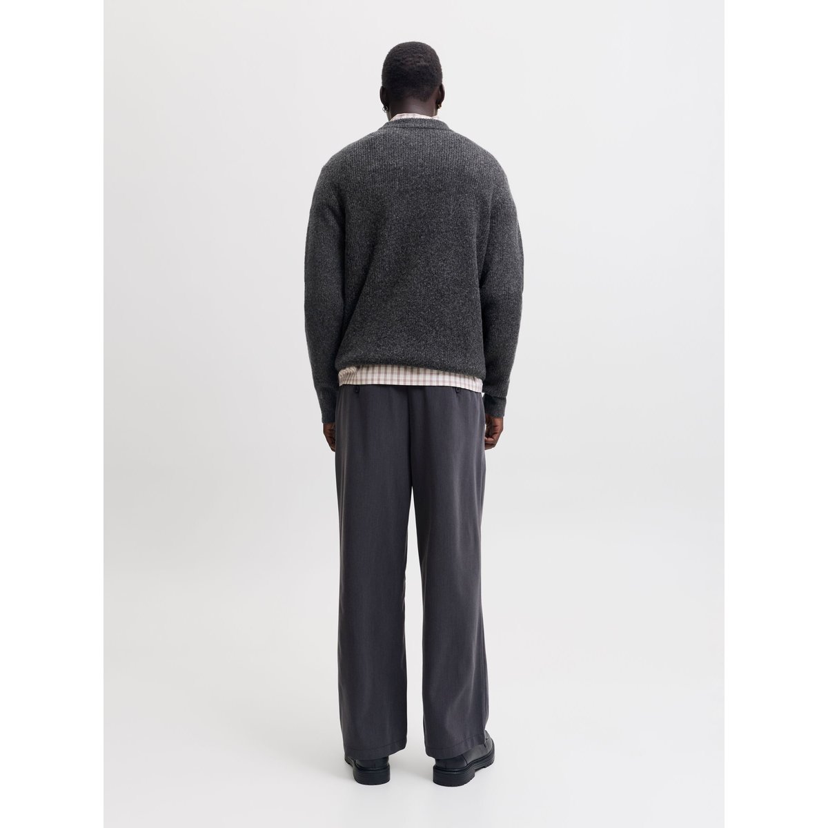 Pull En Maille noire - black, JACK & JONES