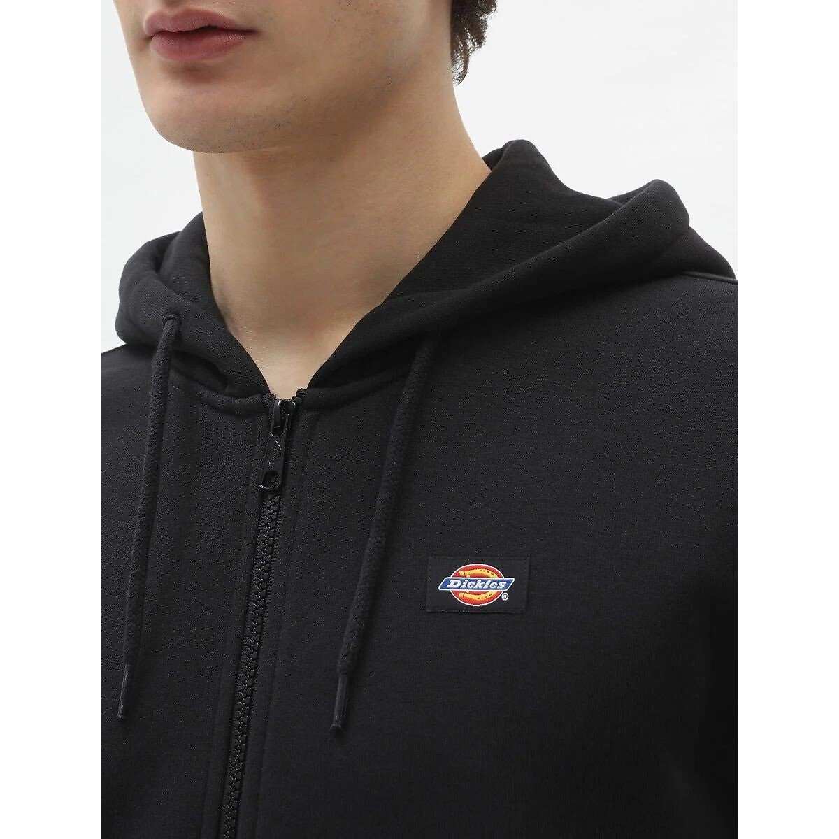 Sweat zippé à capuche, Oakport noir, DICKIES