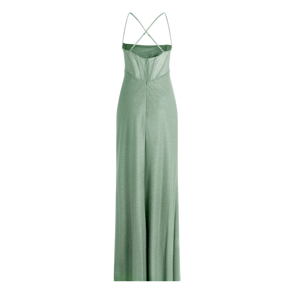 Robe de soirée au look scintillant green/green, VERA MONT