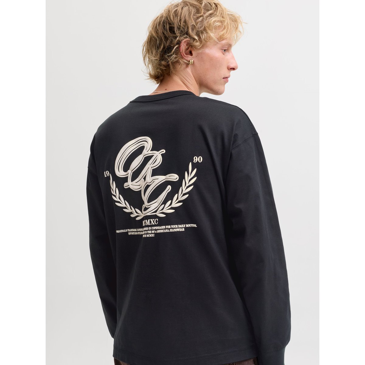 T-Shirt À Manches Longues black 1, JACK & JONES