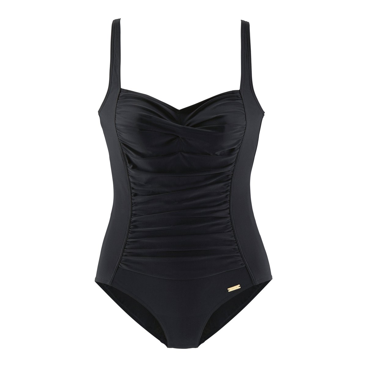 Maillot de bain amincissant 1 pièce TK-5 noir B à E noir, LASCANA