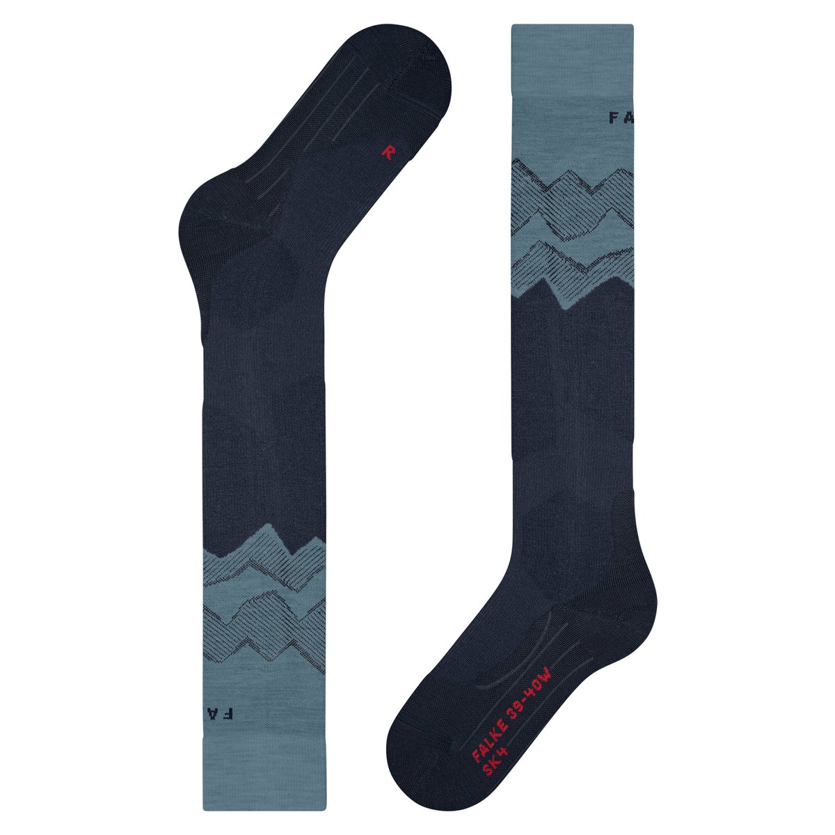Mi-bas SK4 Advanced bleu, FALKE