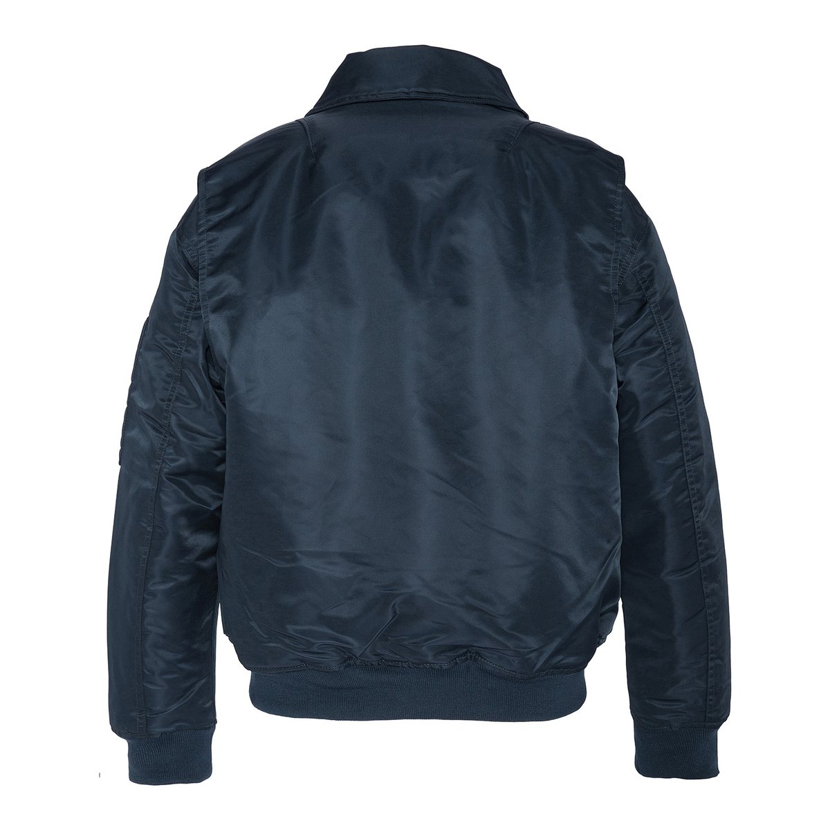 Blouson pilote CWU en nylon recyclé marine, SCHOTT