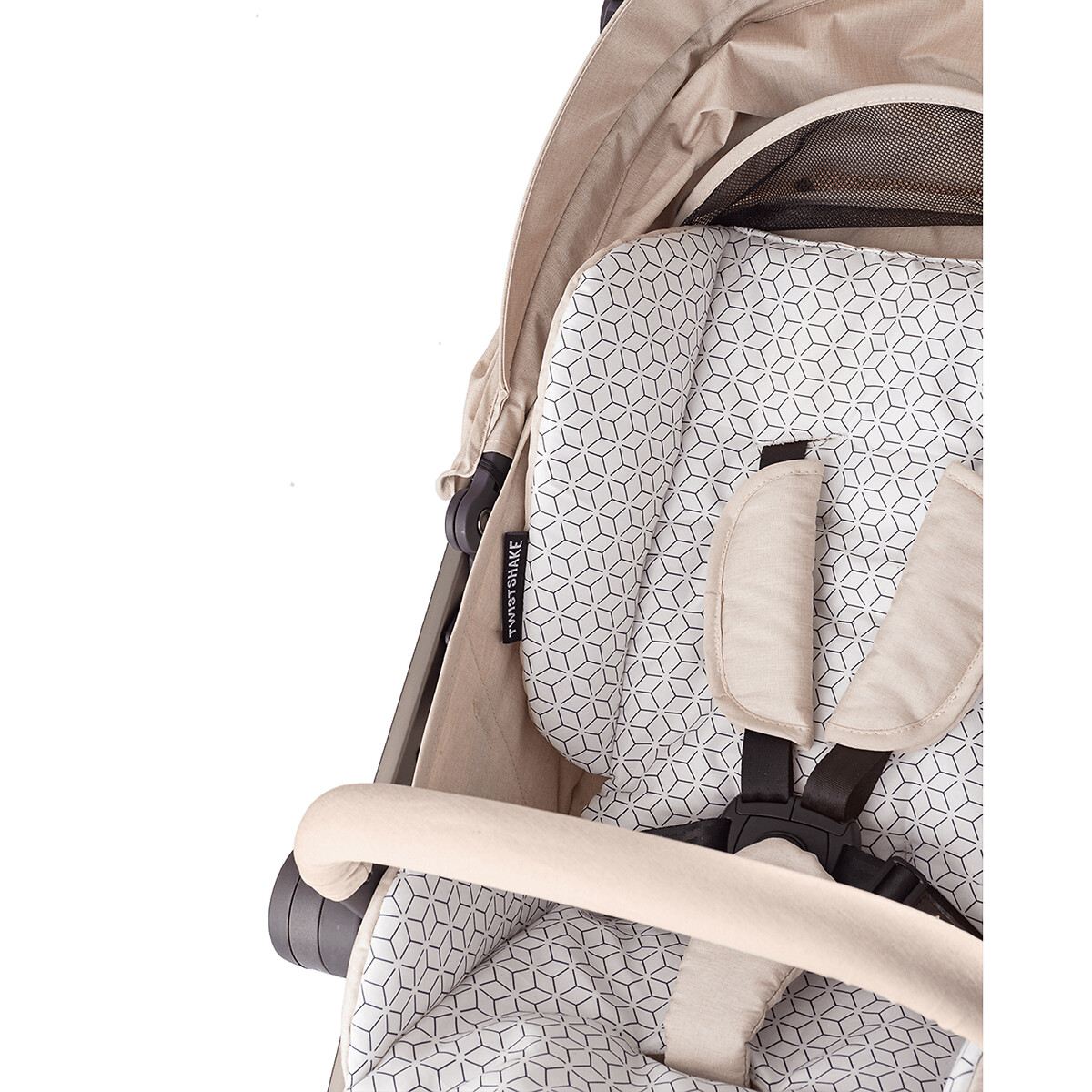 Saco para carrinho de passeio Twistshake Tour bege, TWISTSHAKE