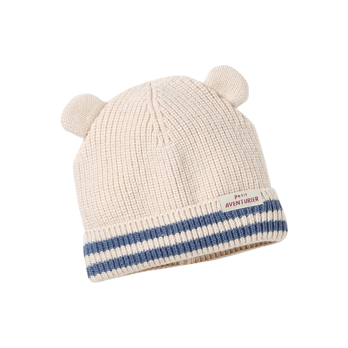 Ensemble tricot bonnet, snood et moufles écru, VERTBAUDET