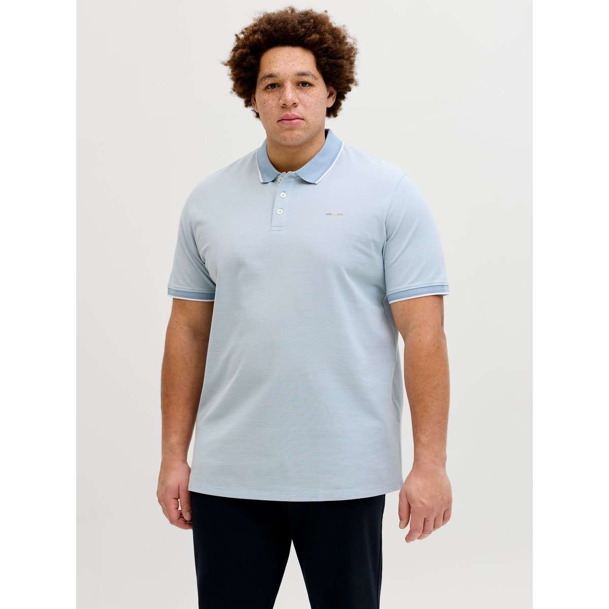 Polo bleue - ashley blue, JACK & JONES