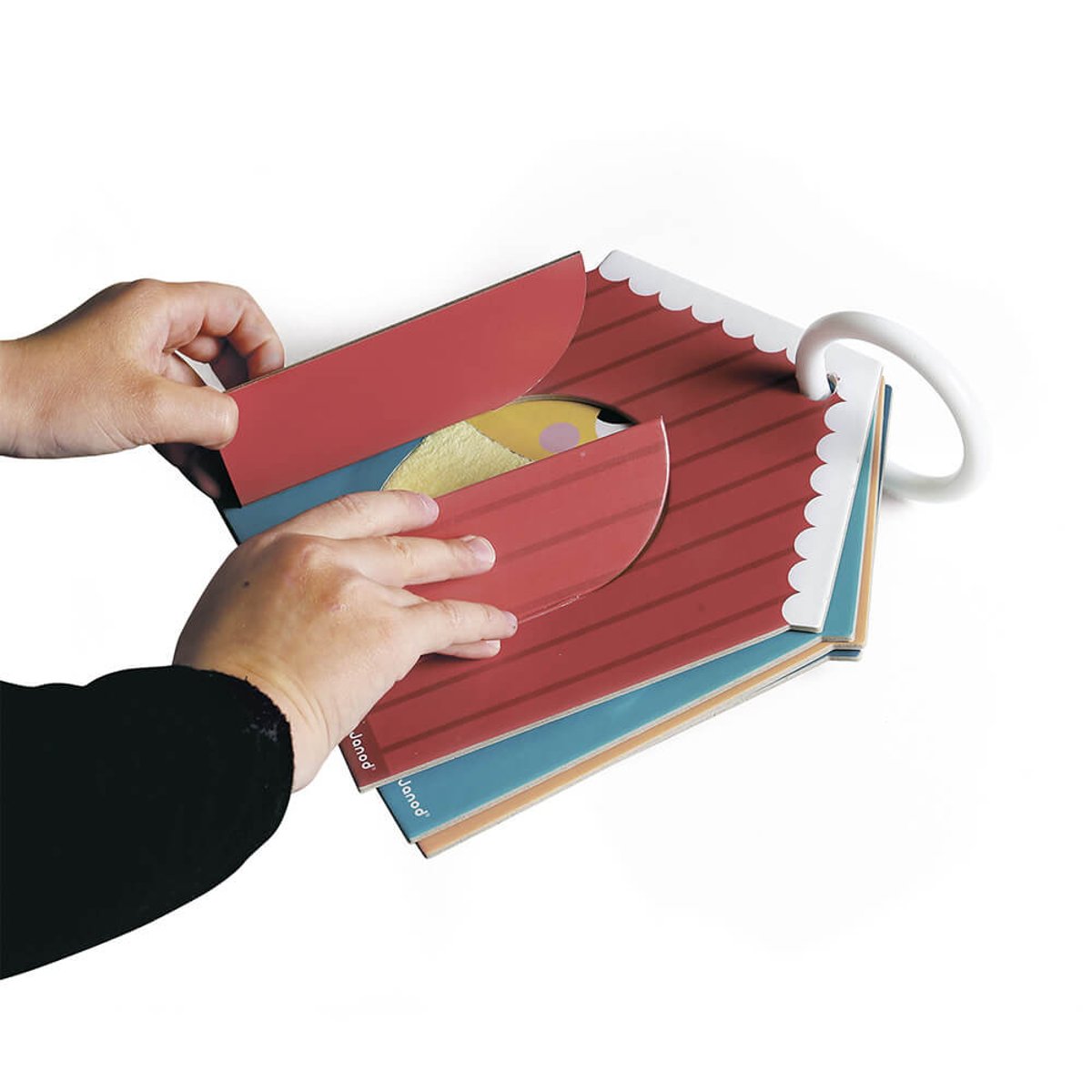 Cartes Tactiles Ferme couleur unique, JANOD