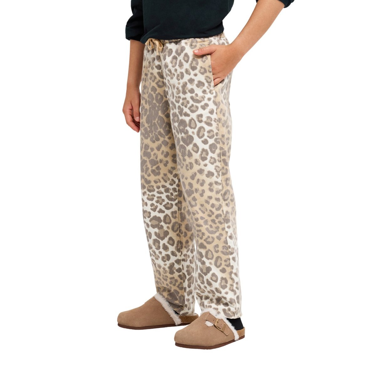 Pantalon en velours côtelé THOUSAND STARS PRINTED. beige wild side, ROXY