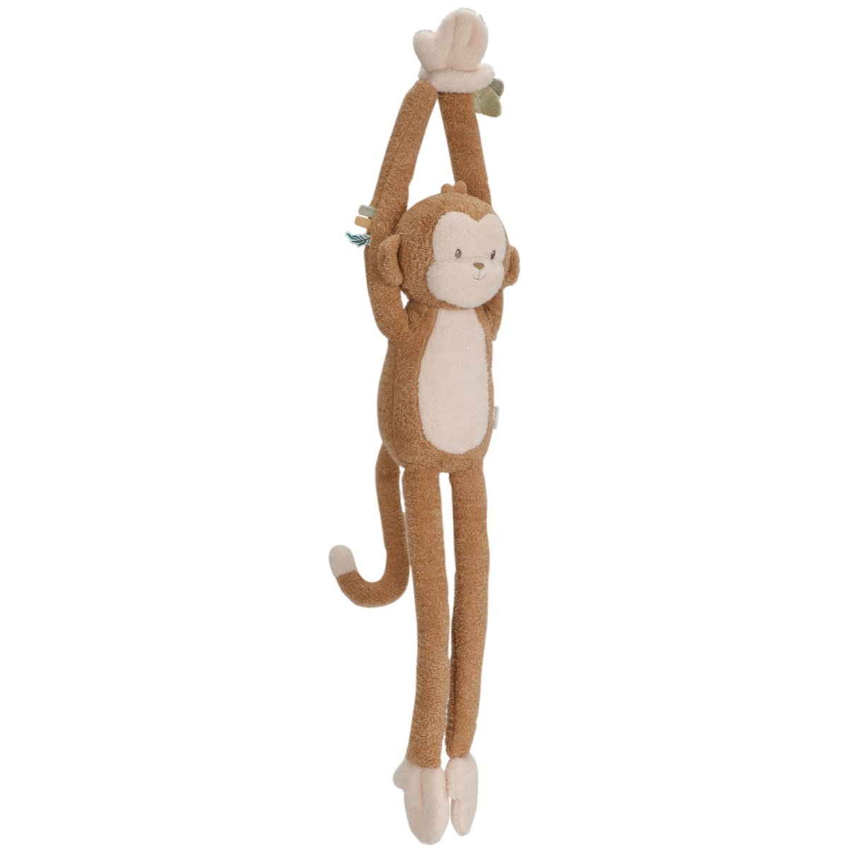 Peluche géante beige, marron, LITTLE DUTCH