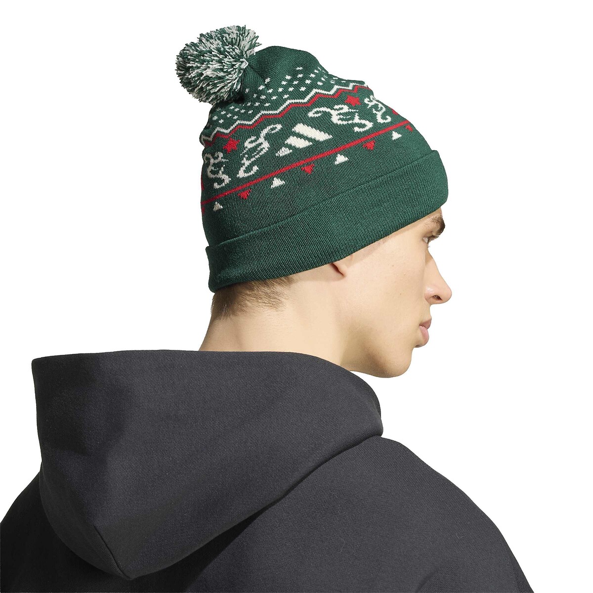 Mütze Weihnachten grün, adidas Performance