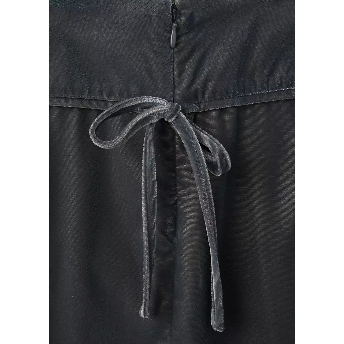 Pantalon droit en velours argent foncé, MANGO TEEN