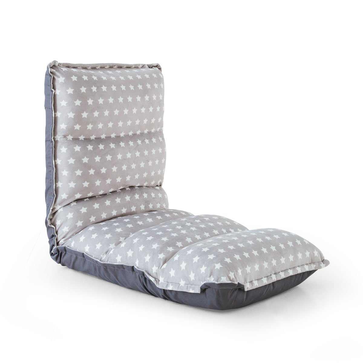 Fauteuil multi-positions gris et blanc, OXYBUL