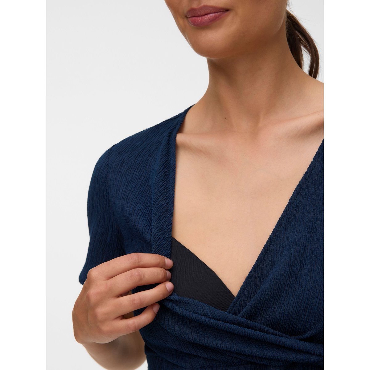 Robe navy blazer 1, MAMA LICIOUS