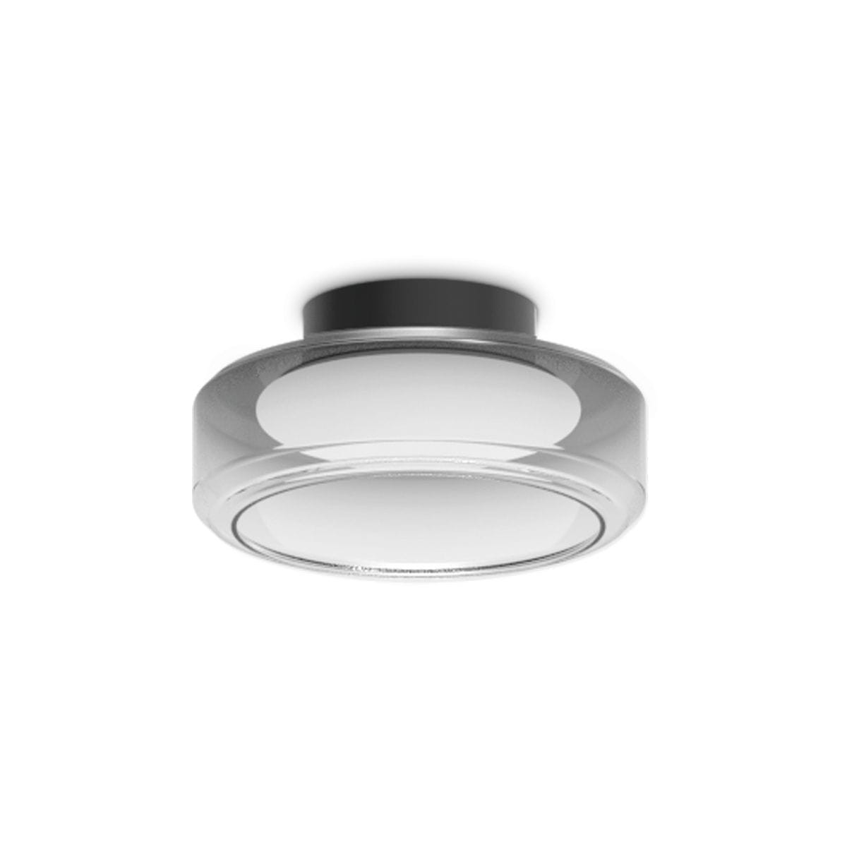 Plafonnier    TOPICO gris, IDEAL LUX