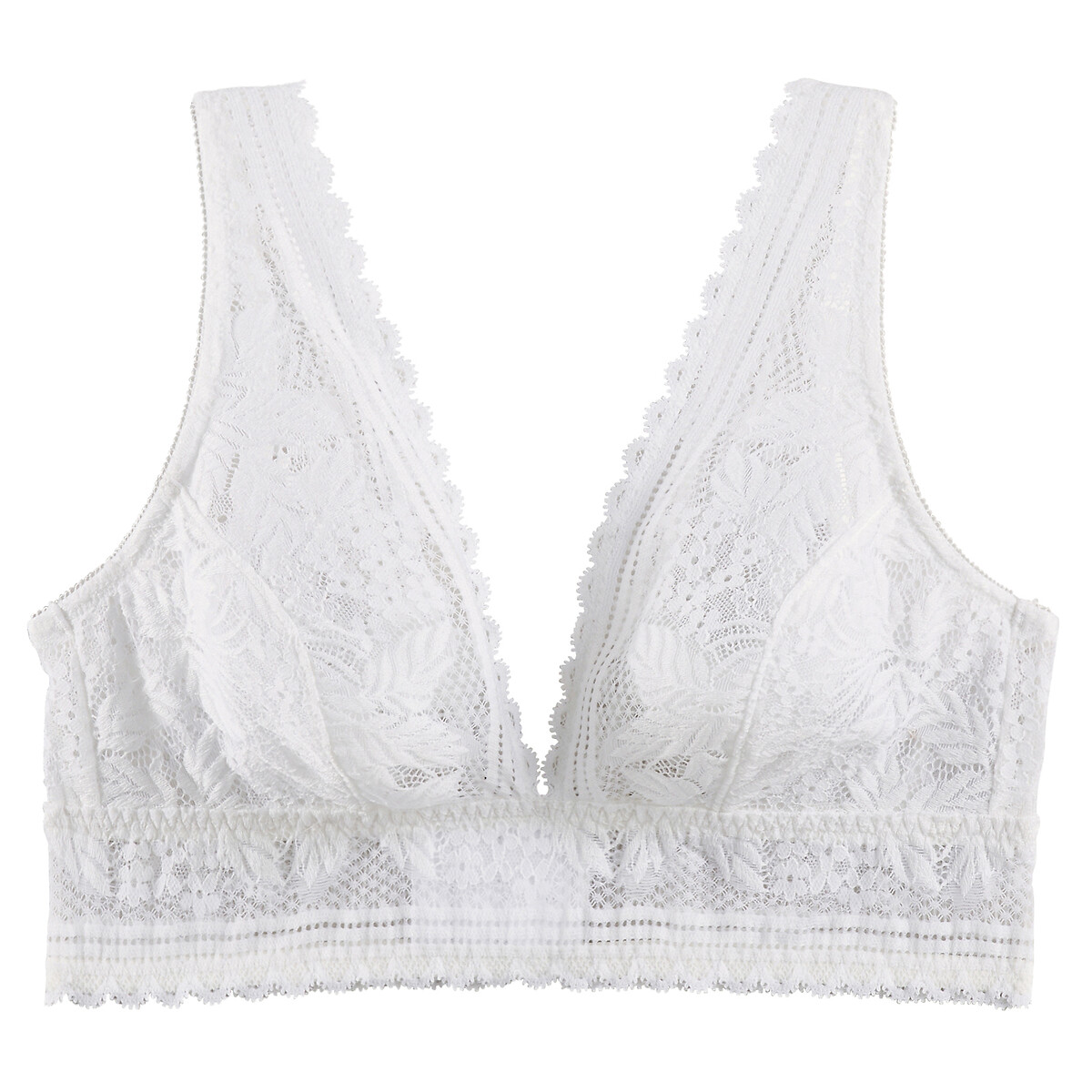 Soutien bralette Signature, JEANNE branco, LA REDOUTE COLLECTIONS