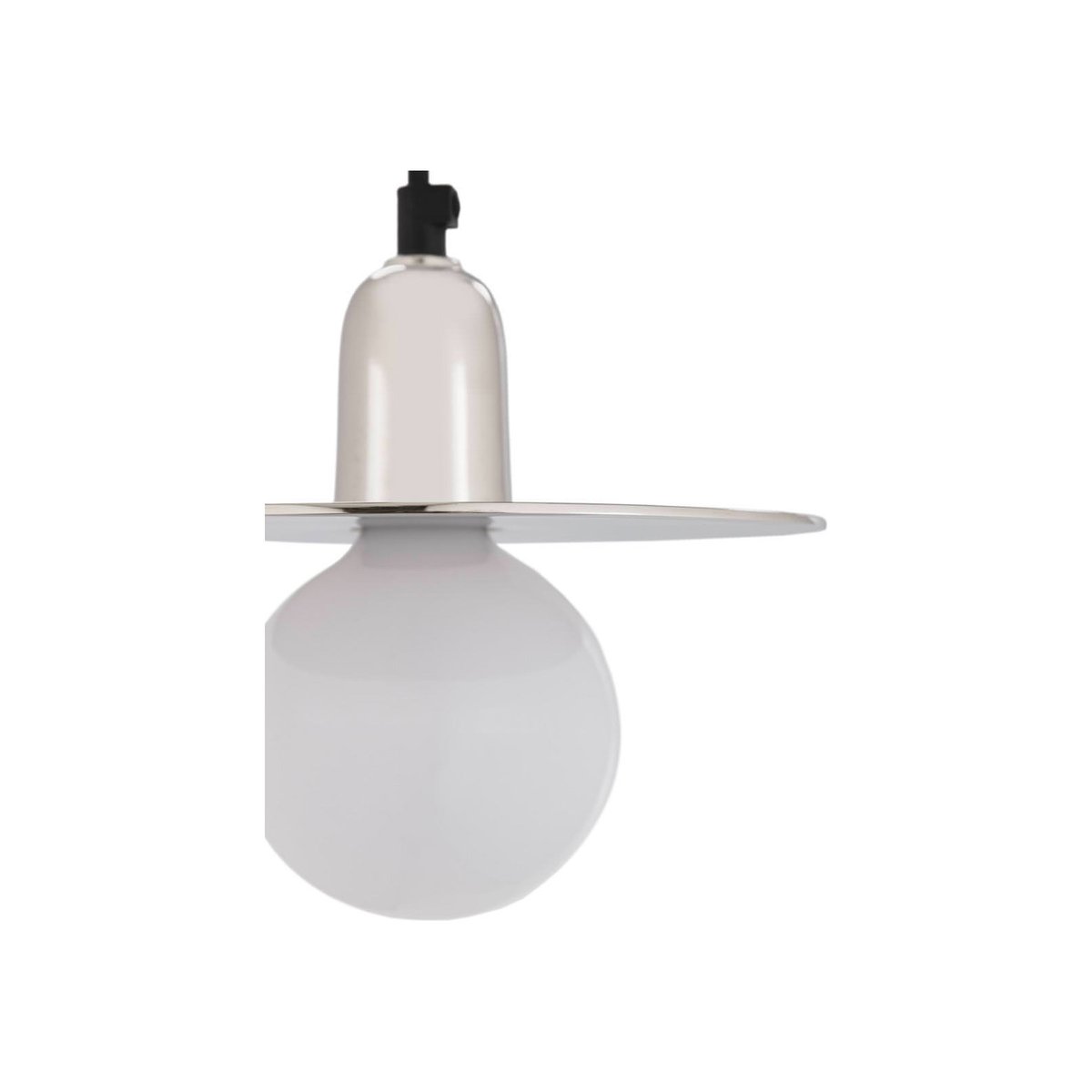 Suspension architecte en laiton nickel, RECOLLECTION