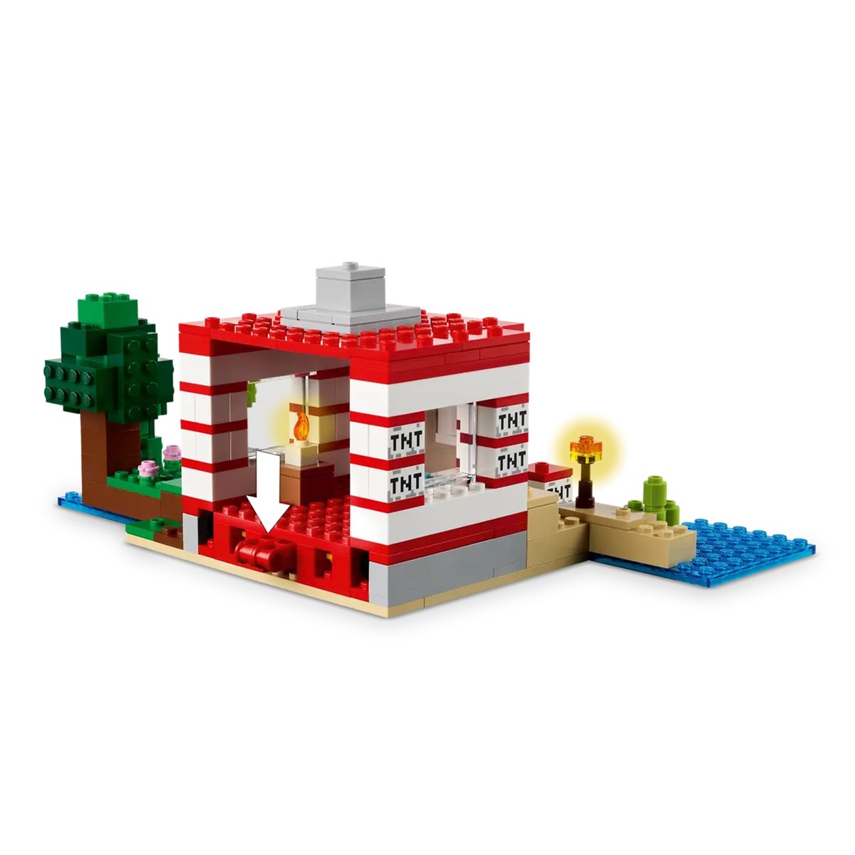 LEGO Minecraft - La maison en TNT de la jungle - 21275 multicolore, LEGO