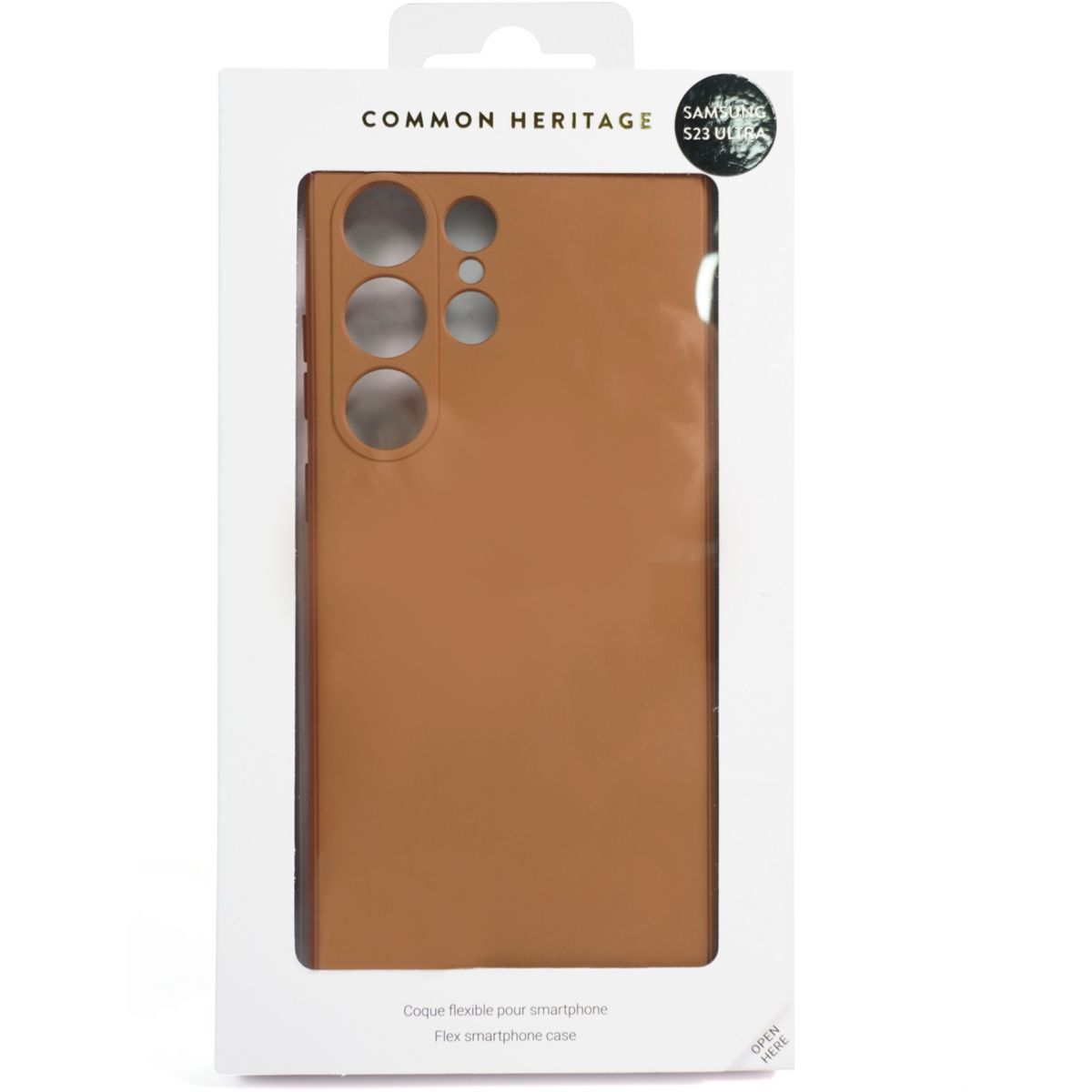 Coque SAMSUNG GALAXY S23 Ultra Terre Marron marron, CASYX