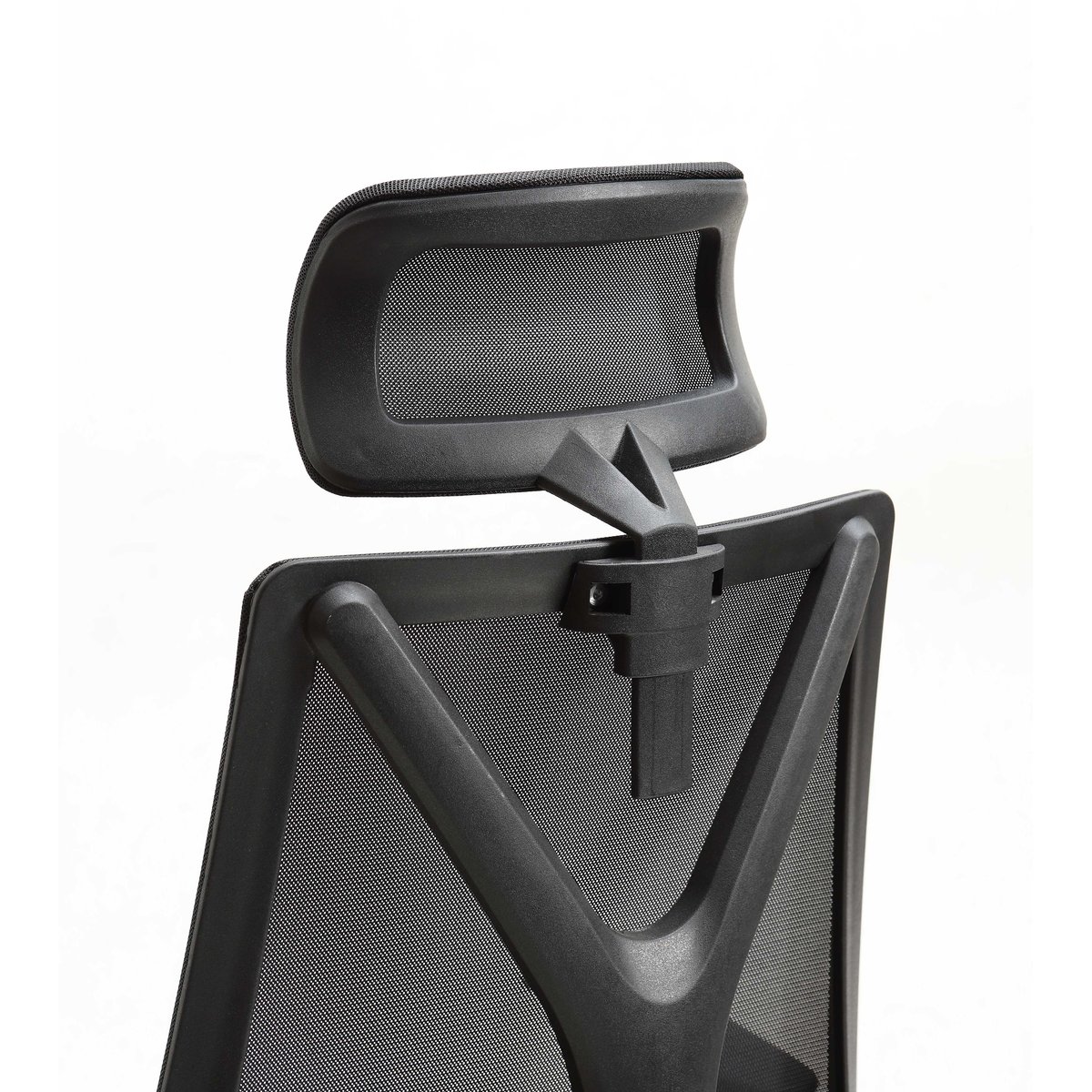 Fauteuil de bureau à roulettes en tissu, NEO noir, HISPANOHOGAR