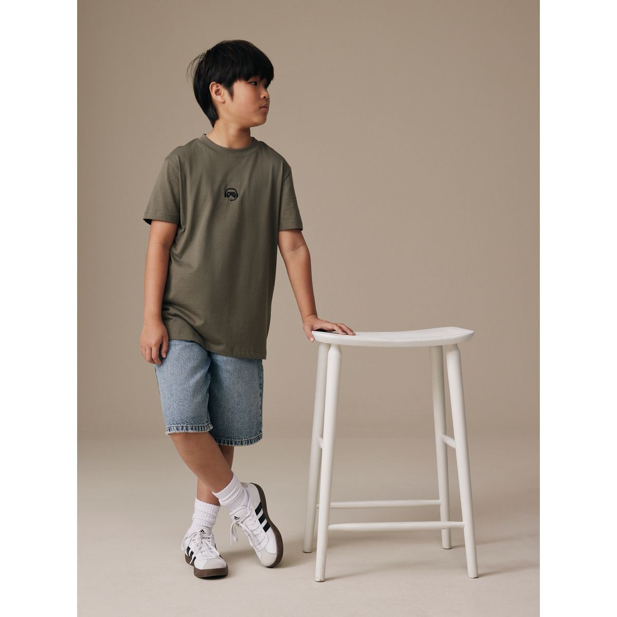 Short style jupe-culotte bleu moyen, NEXT