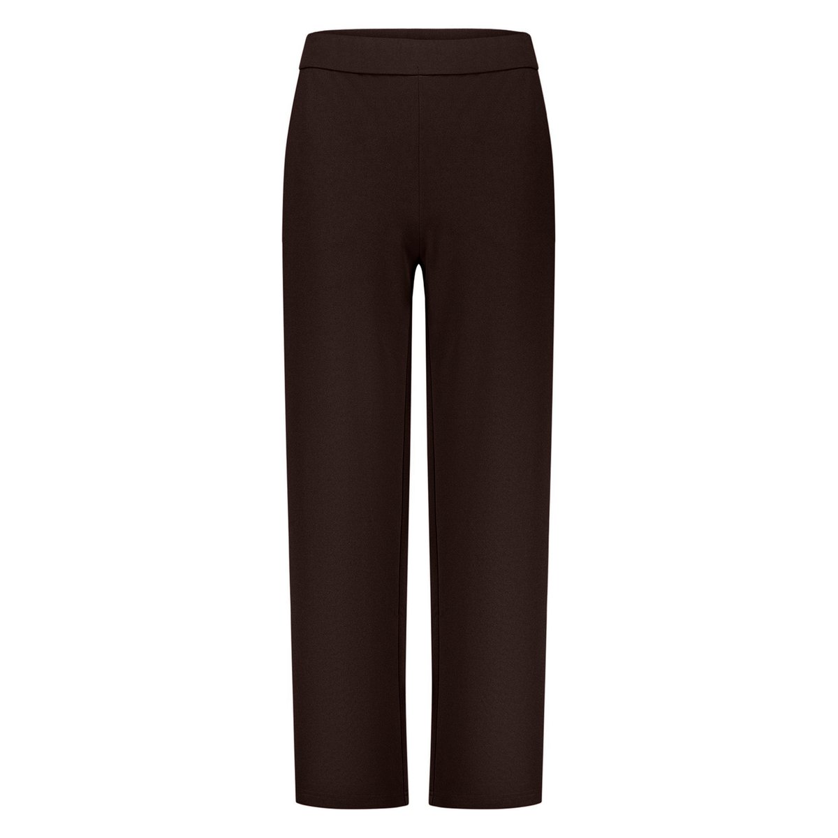 Pantalon casual à jambes larges chocolate plum, ZERO