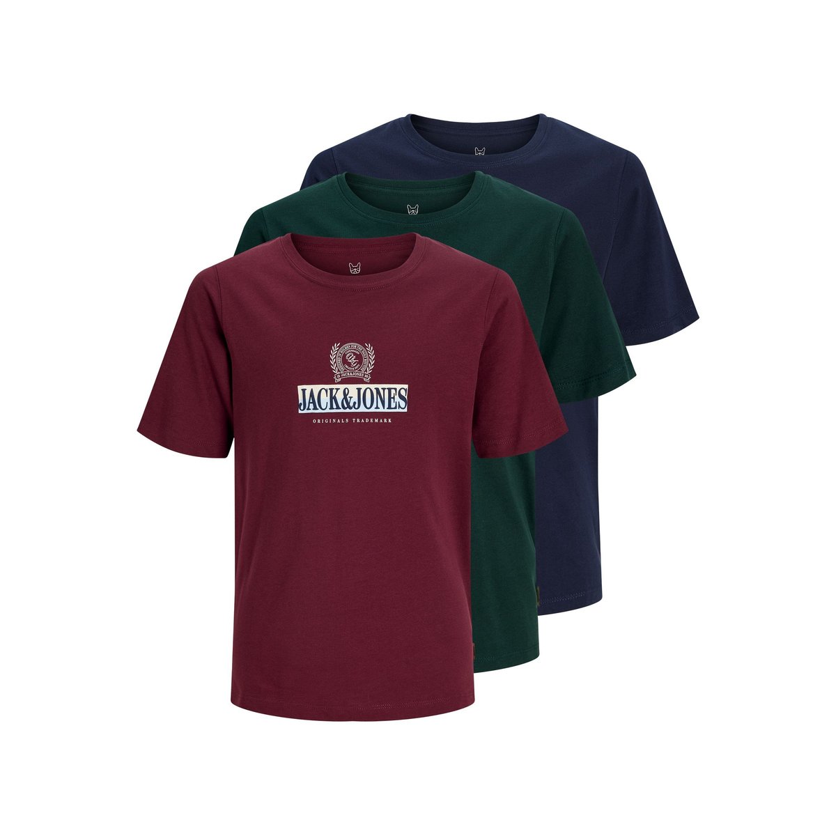 T-Shirt chocolate truffle, JACK & JONES JUNIOR
